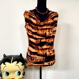 Shape FX Cowl Neck Top Size 6